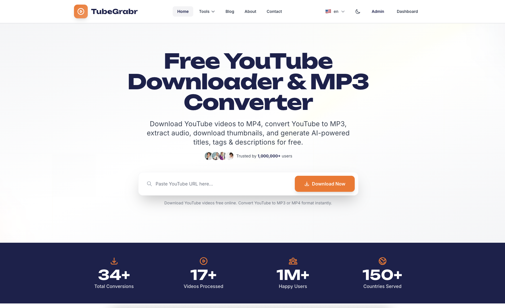 TubeGrabr screenshot 1