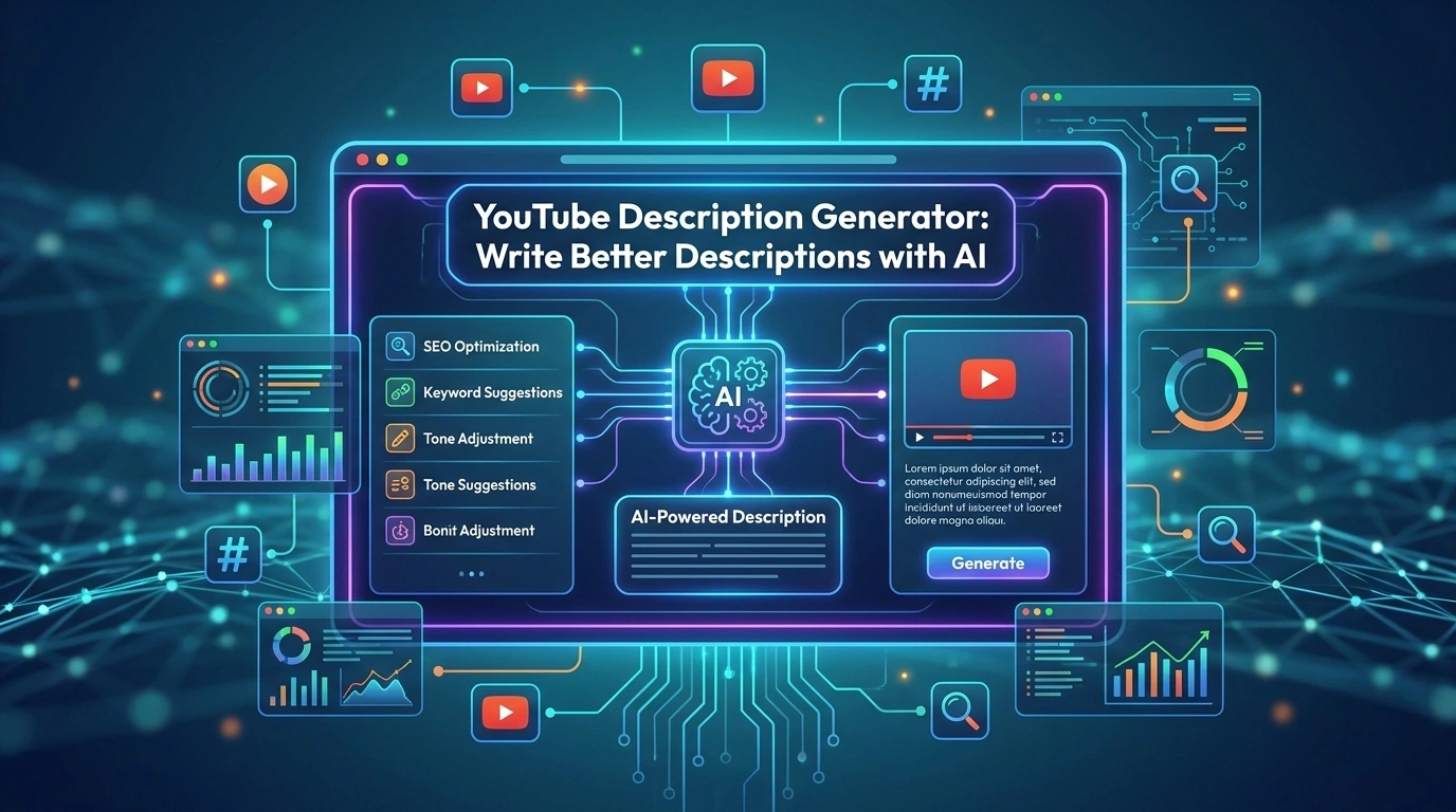 YouTube Description Generator: Write Better Descriptions with AI
