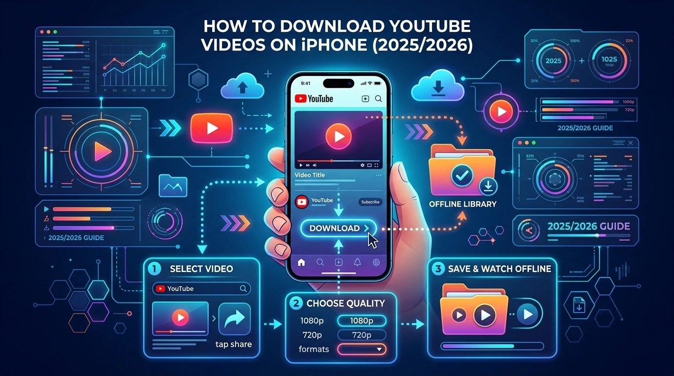 How to Download YouTube Videos on iPhone (2025/2026)