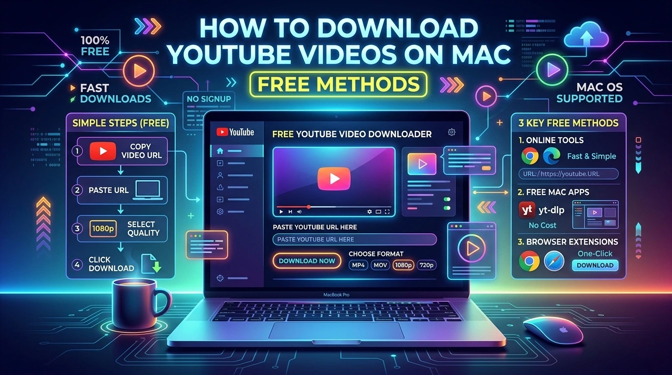 How to Download YouTube Videos on Mac (Free Methods)