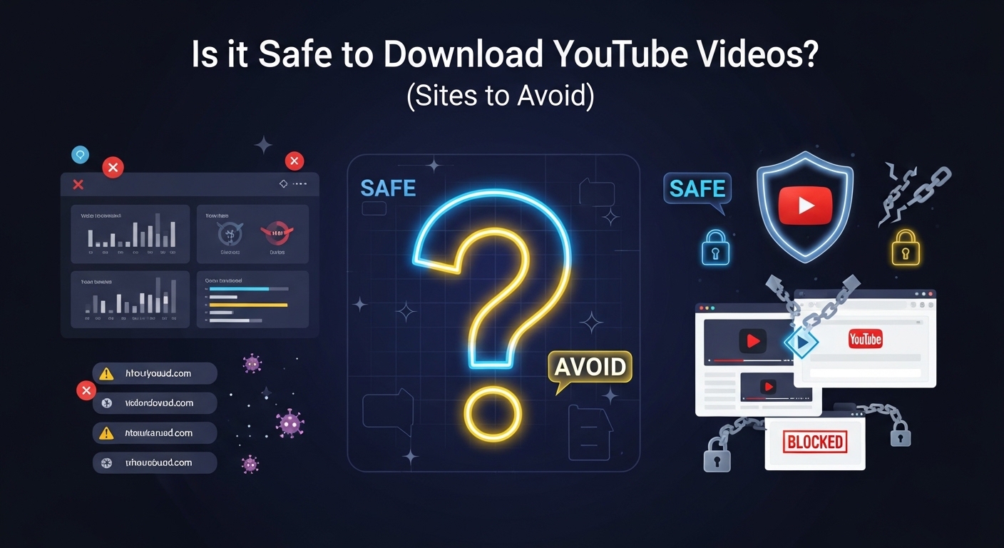 Is it Safe to Download YouTube Videos? (Sites to Avoid)