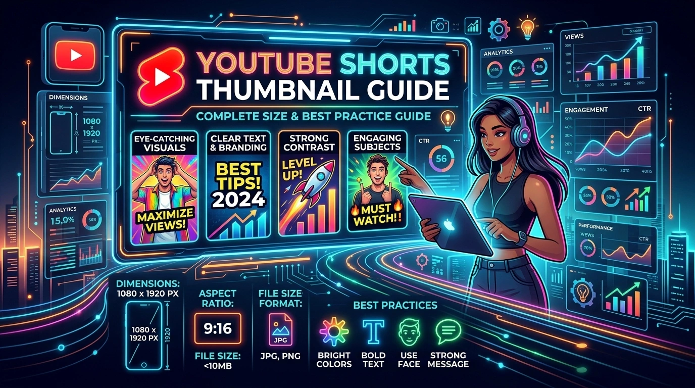 YouTube Shorts Thumbnail: Complete Size & Best Practice Guide