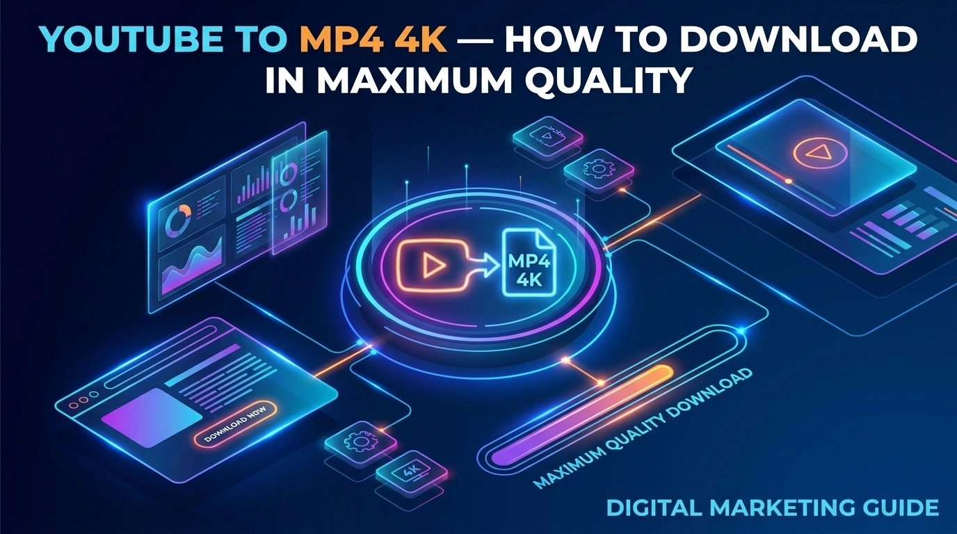 YouTube to MP4 4K — How to Download in Maximum Quality