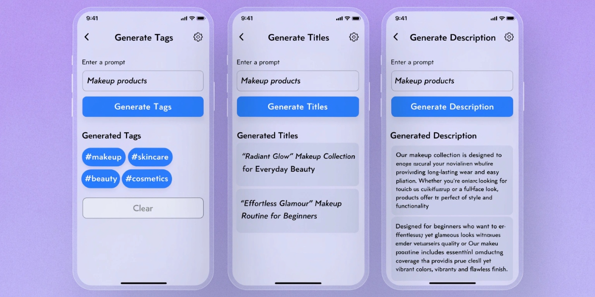 Introducing AI-Powered Tools: Generate Tags, Titles, and Descriptions