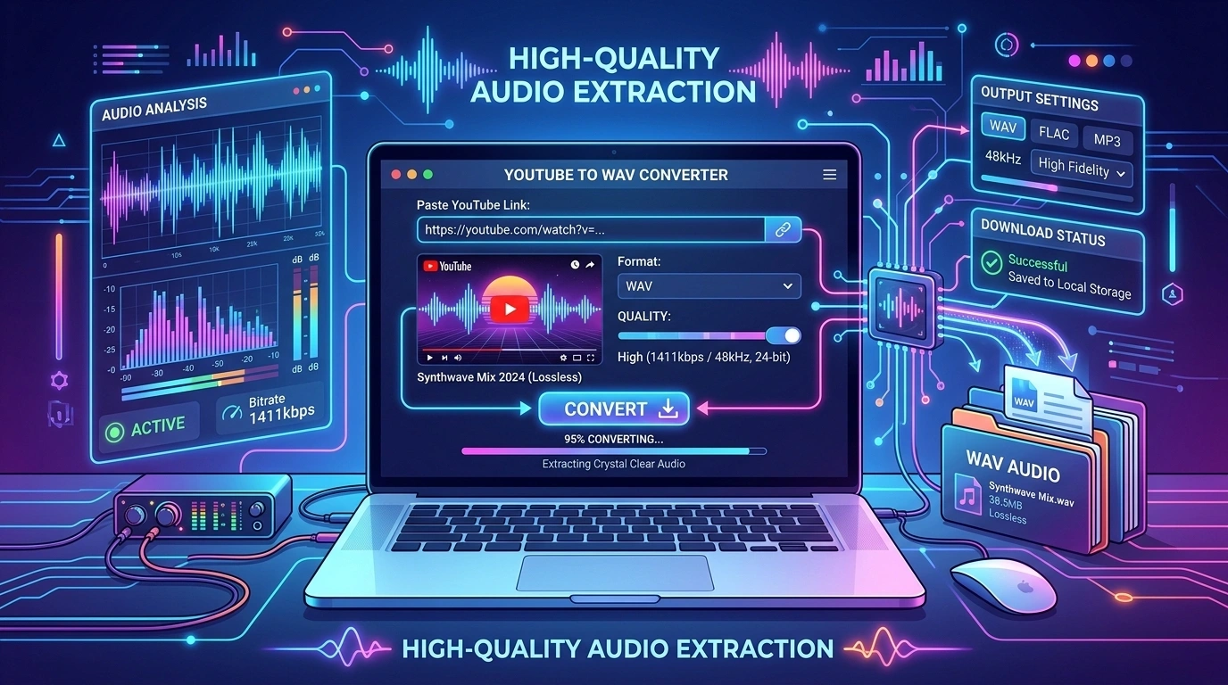 YouTube to WAV Converter — High-Quality Audio Extraction