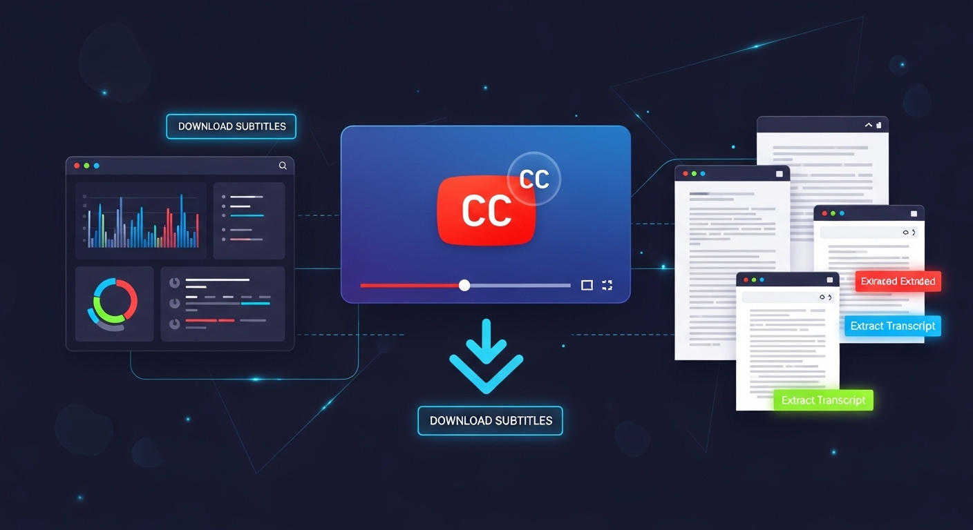 YouTube Subtitle Downloader — Extract Captions & Transcripts